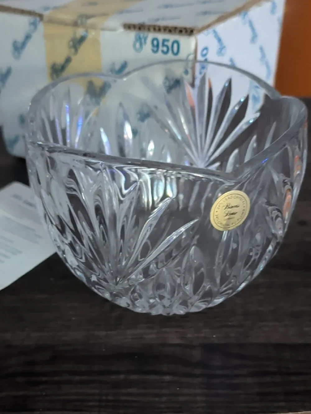 Retired Crystal Rose Bowl Highlights Collection